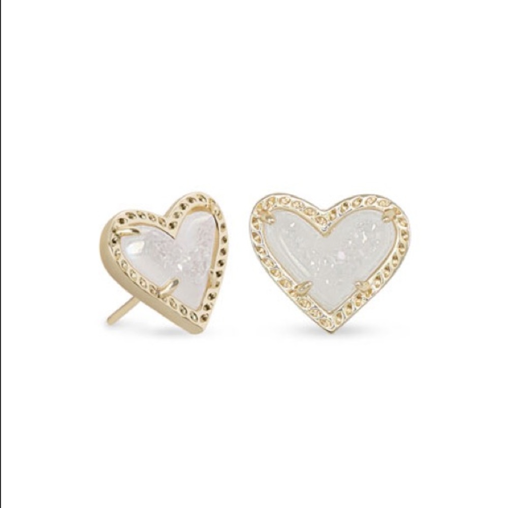 Kendra Scott Ari Heart Stud Earrings